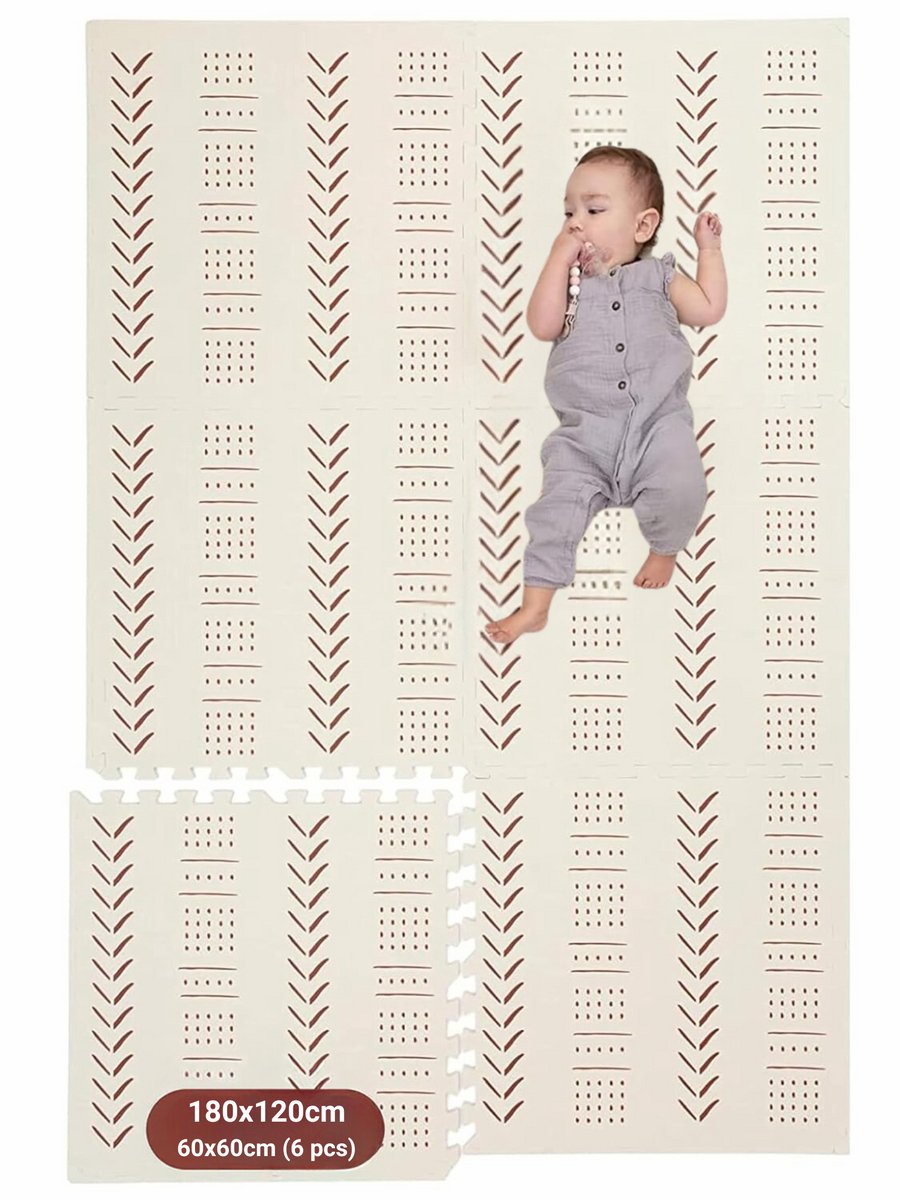 KinderNest Schuim Baby Speelmat 180x120cm