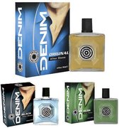 Bol.com Denim After Shave MIX - Black / Musk / Original 3 x 100 ml aanbieding