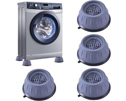 Wasmachinevoetjes - schokbestendig - wasmachine schokdemper - meubelvoetjes - droger, ijsbodem, 4 stuks