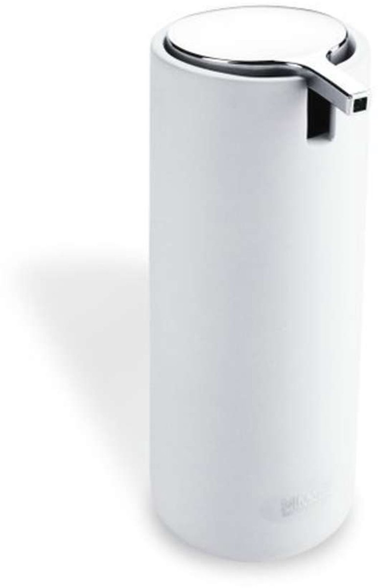 Nimco Omi - Zeepdispenser voor staand gebruik, wit keramiek/chroom OM 16031-05