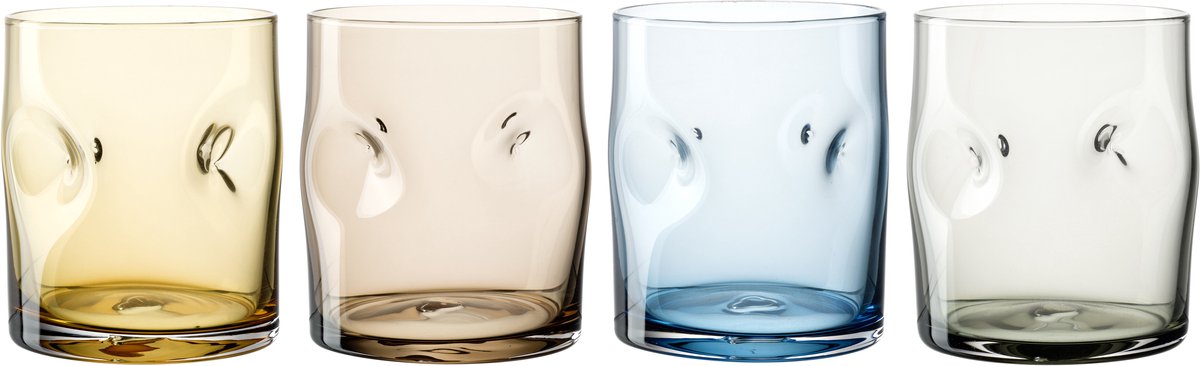 Leonardo VESUVIO Drinkglas 300ml assorti - set/4