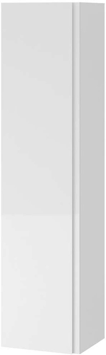 Cersanit Moduo - Hoge kast, 160x40x34 cm, 1 deur, L/R-scharnieren, binnenspiegel, wit S590-020-DSM