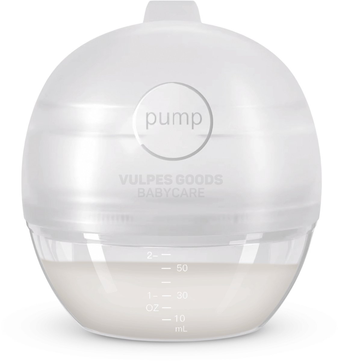 Bol.com Vulpes Goods® Babycare - Lekschaal - Moedermelk opvangcup - Melkcollector - Draagbare cup - handen vrij - moedermelk opv... aanbieding