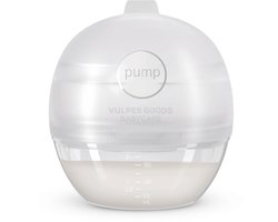 Vulpes Goods® Babycare - Lekschaal - Moedermelk opvangcup - Melkcollector - Draagbare cup - handen vrij - moedermelk opvangen - lekschalen - borstschelp - opvangcup voor moedermelk - BPA Vrij - 60ML opvangcup