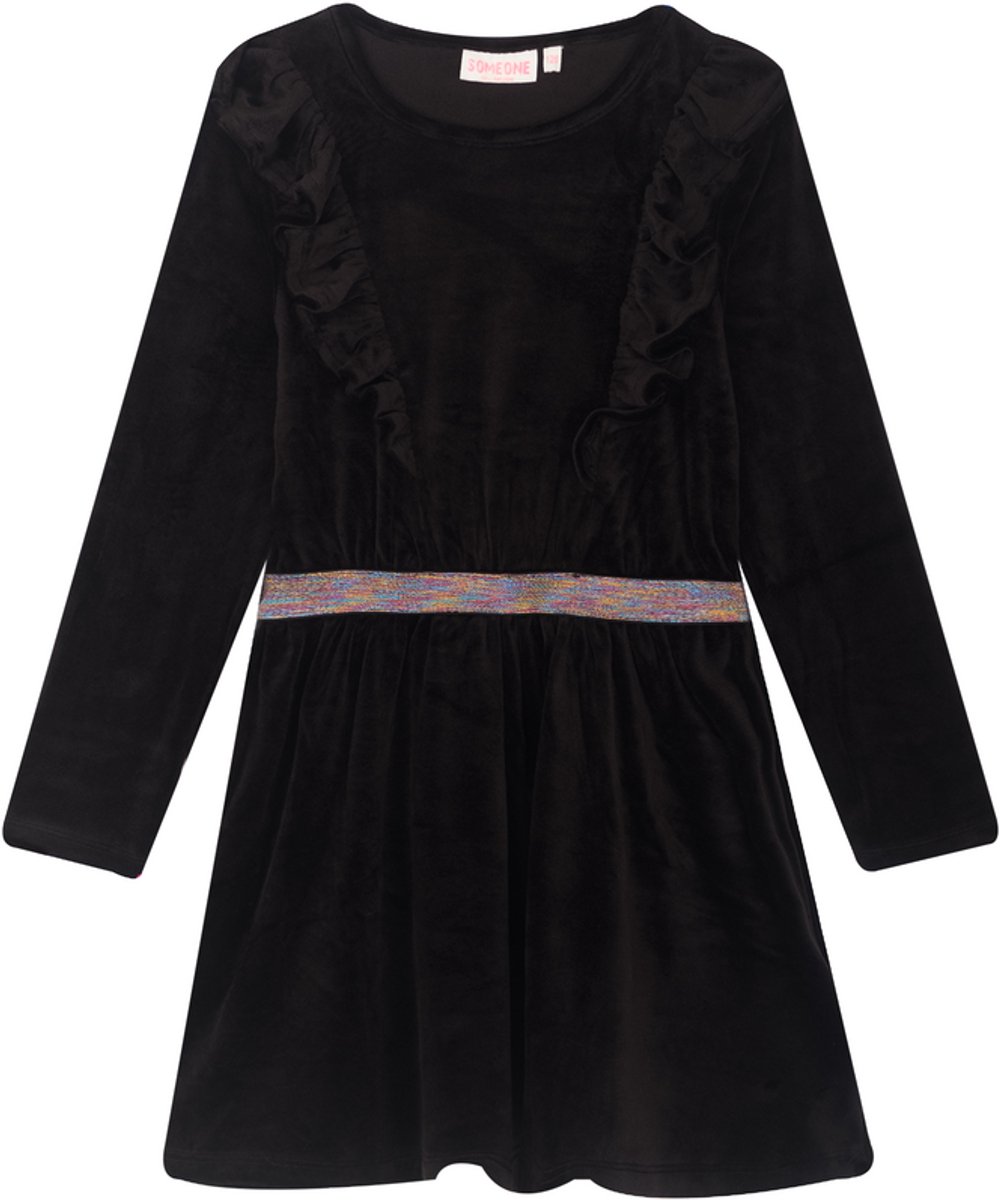 Someone BOLCOM-SG-52-A Meisjes Jurk - BLACK
