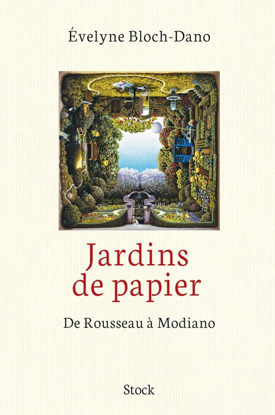 Jardins de papier : de Rousseau à Modiano - cover