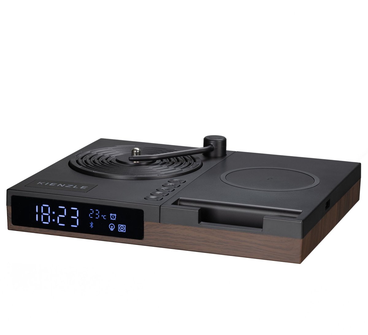 Kienzle Wekker - Draadloos oplaadstation - Bleutooth Luidspreker