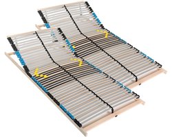 Lattenbodem 180x200 - verstelbaar - Sleepneo - beukenhouten - 7 zones - bedbodem