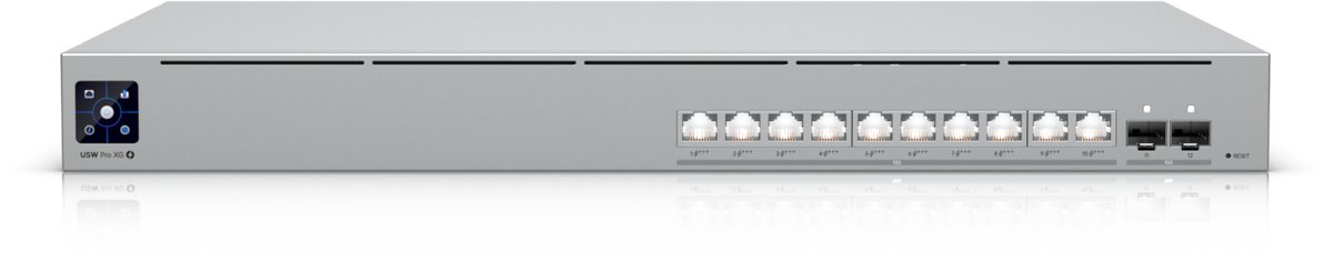 Ubiquiti UniFi Pro XG 10 PoE - 10-poorts 10GbE, Layer 3, PoE+++ switch