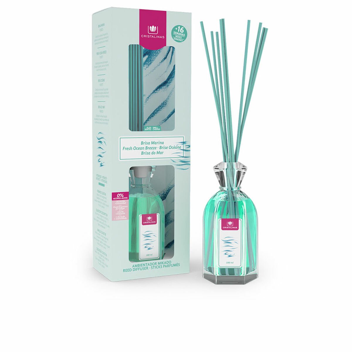 Cristalinas Luchtverfrisser Cristalinas MIKADO CRISTALINAS 180 ml