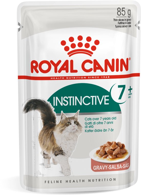 Royal Canin Instinctive 7+ - In Gravy - Kattenvoer - 12x85 g