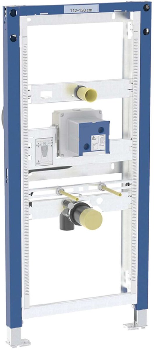 Geberit Duofix - Montage-element voor urinoir, 112-130 cm, universeel, voor verborgen spoelbediening van urinoir 111.689.00.2
