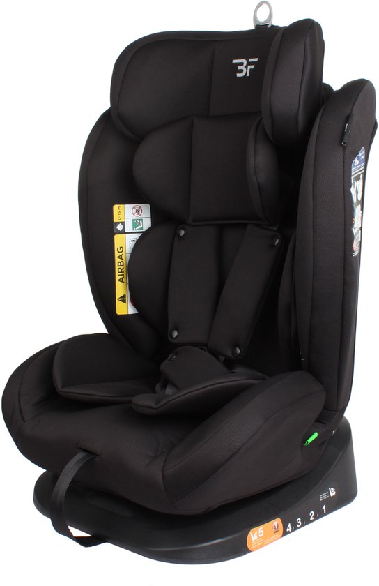 Bebies First Autostoel Groep 0/1/2/3 Entour I-Size Zwart van Merkloos — afbeelding 2