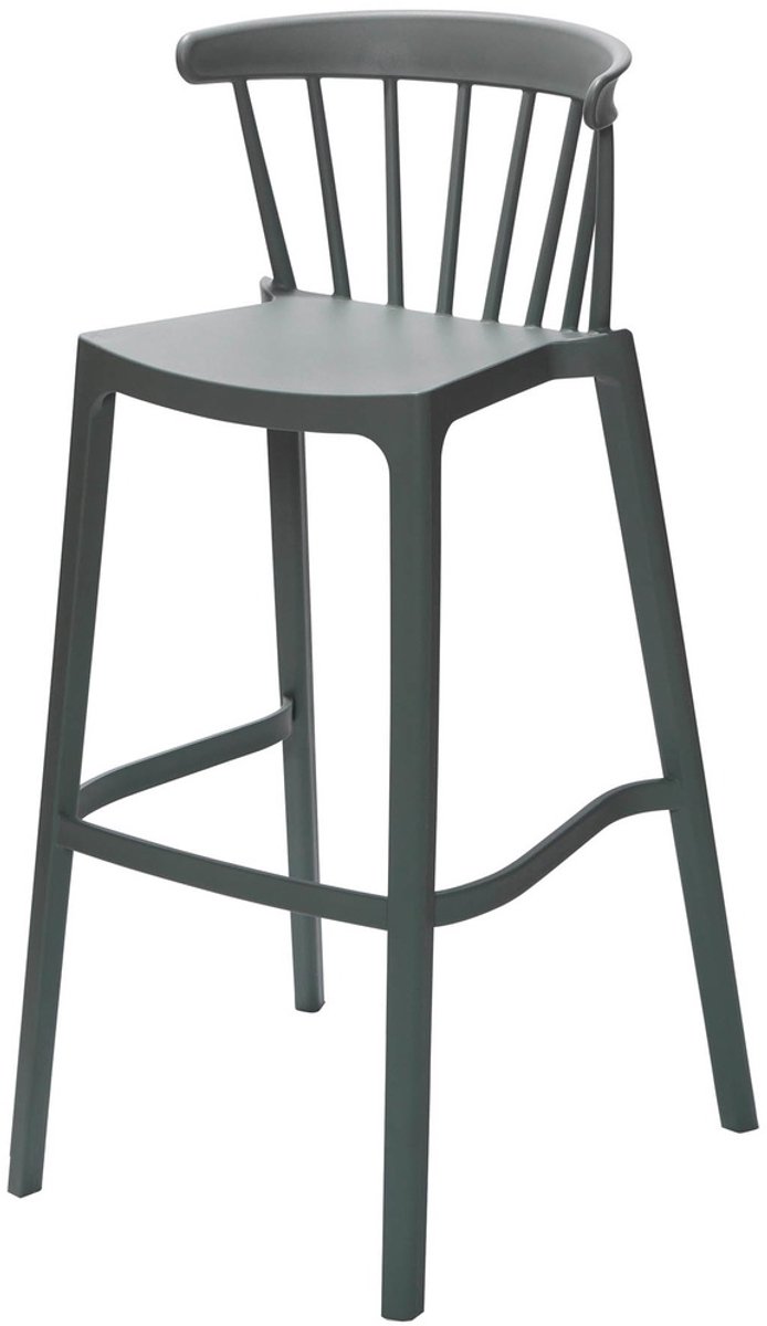 Gastronoble Windson barkruk groen, Polypropyleen, 56x55x103cm (LxBxH), 50913
