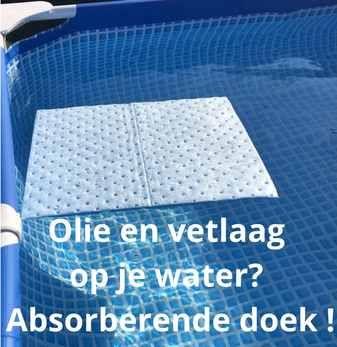 Zwembad onderhoud - Reinigingsdoeken - Jacuzzi - Zonnebrand - Olie - Filmlaag - 2 stuks