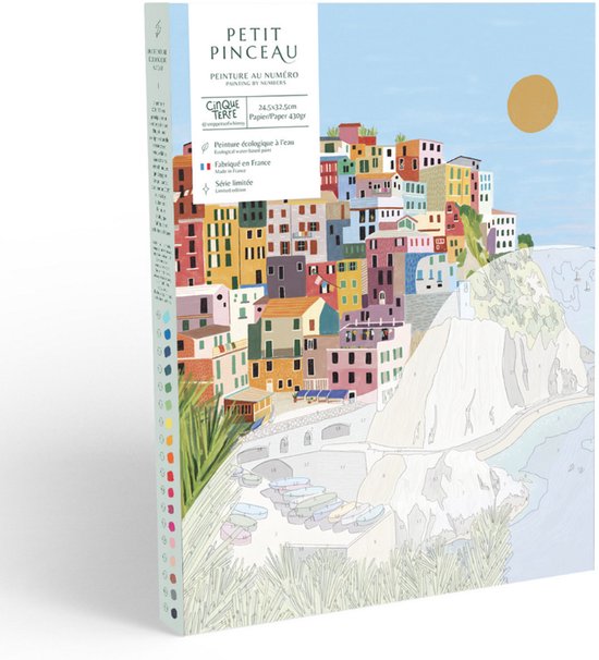 Doos van Paris schilderen op nummer