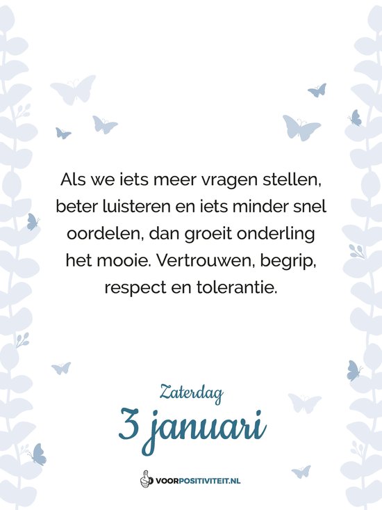 Voor Positiviteit - Scheurkalender 2026 - Elke dag positieve energie - positieve spreuken