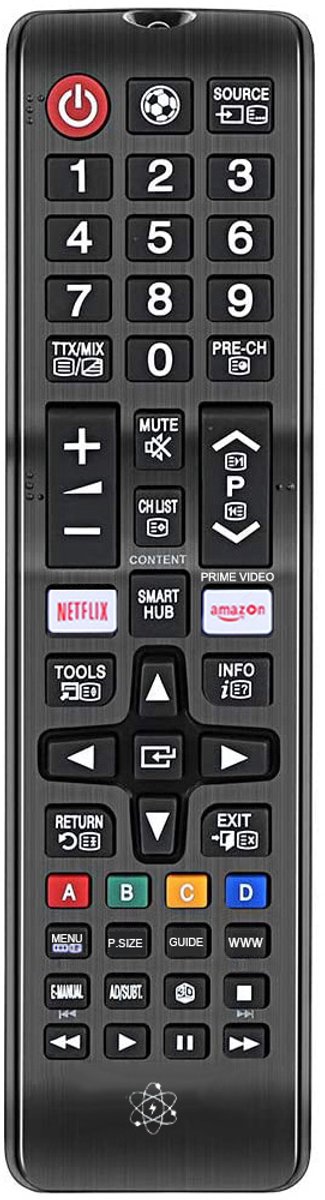 Slimtron universele afstandsbediening voor Samsung Smart TVs – met Netflix & Prime video knop - Geschikt voor alle Samsung televisies