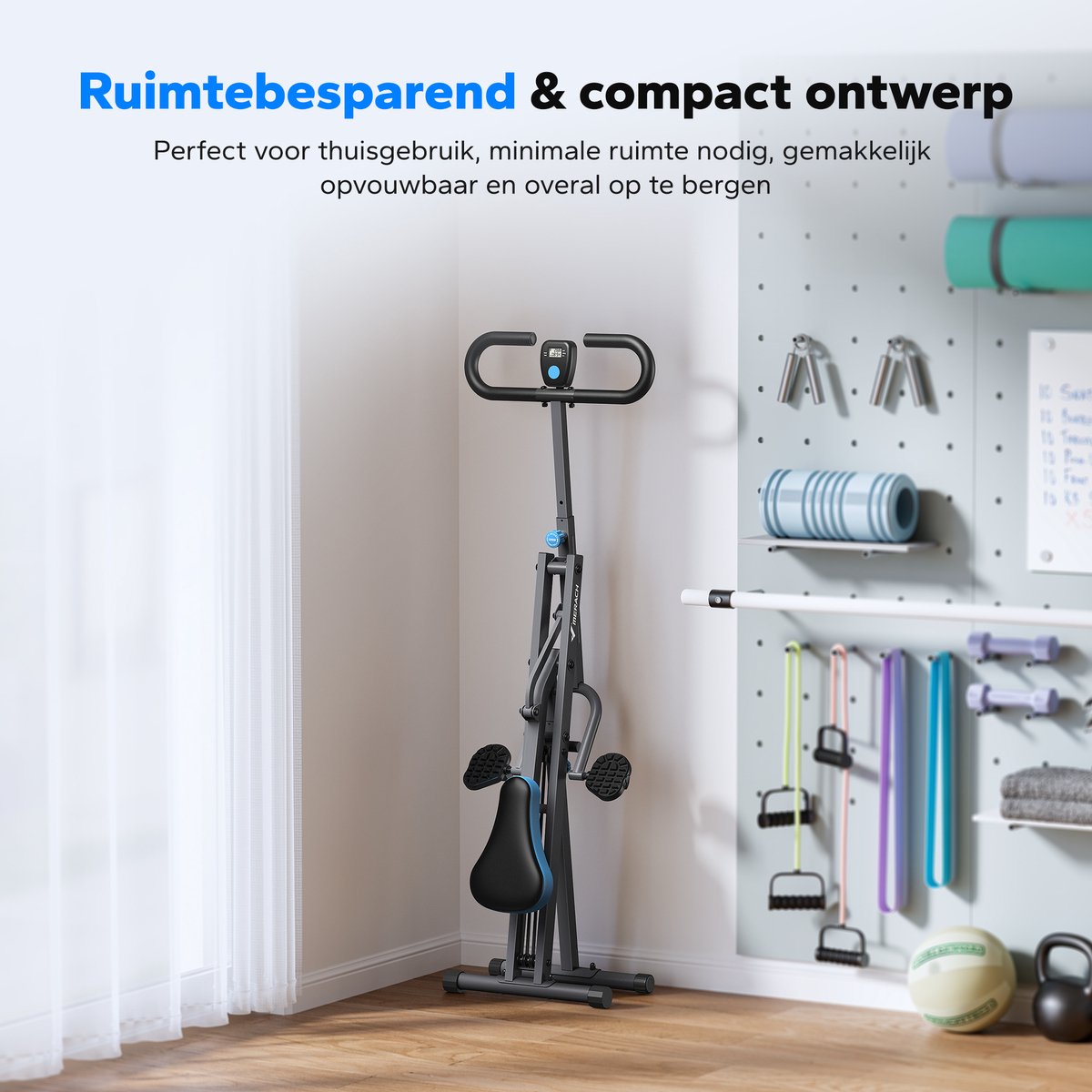 MERACH Verstelbare Roeitrainer - Opvouwbaar - Max. 160 kg - afbeelding 3