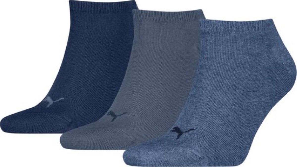 PUMA Sportsokken Heren- 46 cm Sneaker Sokken mannen sokken Blauw