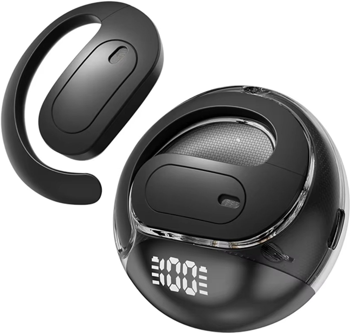 AI Vertaal Oordopjes Bluetooth 5.4 – Draadloze Sport Oordopjes met Realtime Spraakvertaling, 3D HiFi Stereo Geluid, Ingebouwde Microfoon, Waterdichte Headset voor Reizen, Werk, Studie en Taalvertaling