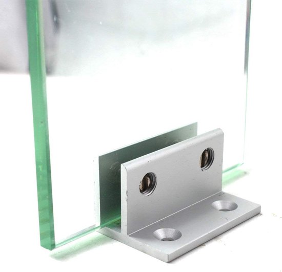 Stainless Steel Glass Clip Glass Bracket Silver Glass Clip - Glass