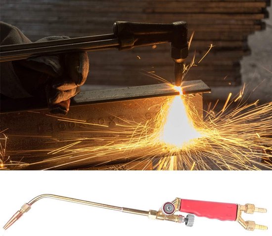 Stable Oxygen Acetylene Injection Type Welding Burner, Mini Gas Burner, Longer Life, Non-slip Grip Nozzle , Pure Copper van Merkloos — afbeelding 3