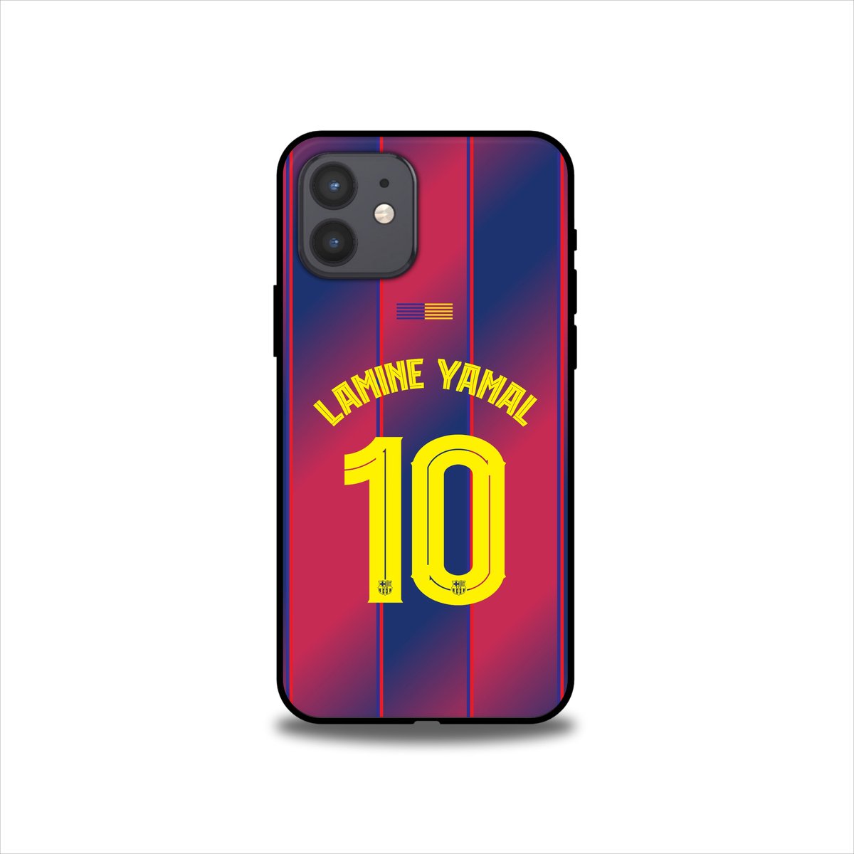 Lamine Yamal FC Barcelona 10 Telefoonhoesje - voor Apple iPhone 12 - Backcover Softcase