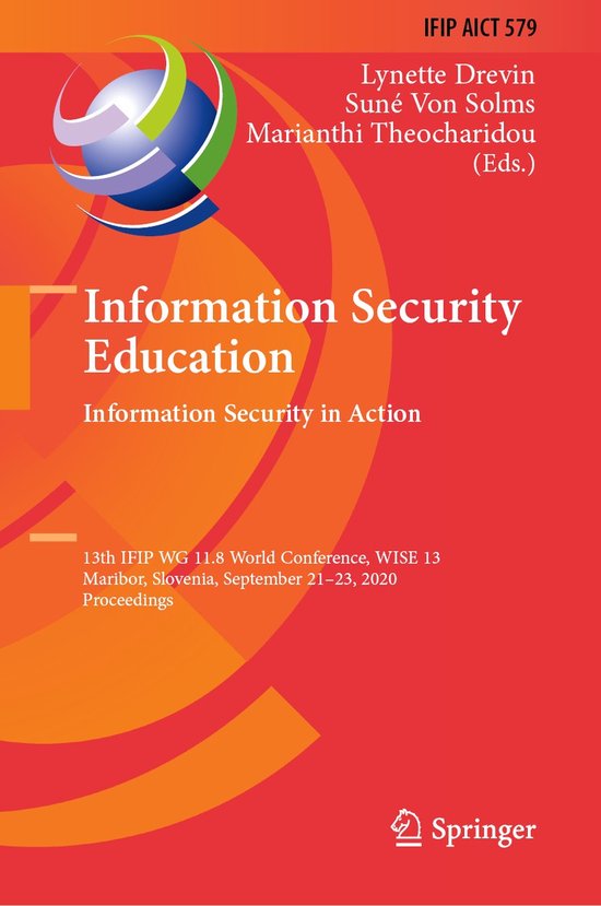 Information Security Education Information Security in Actio ... - cover