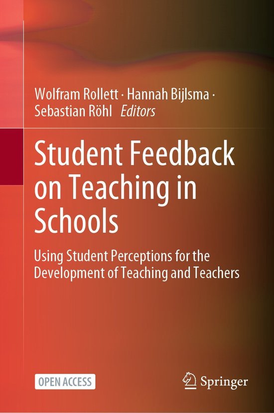 Student Feedback on Teaching in Schools - cover