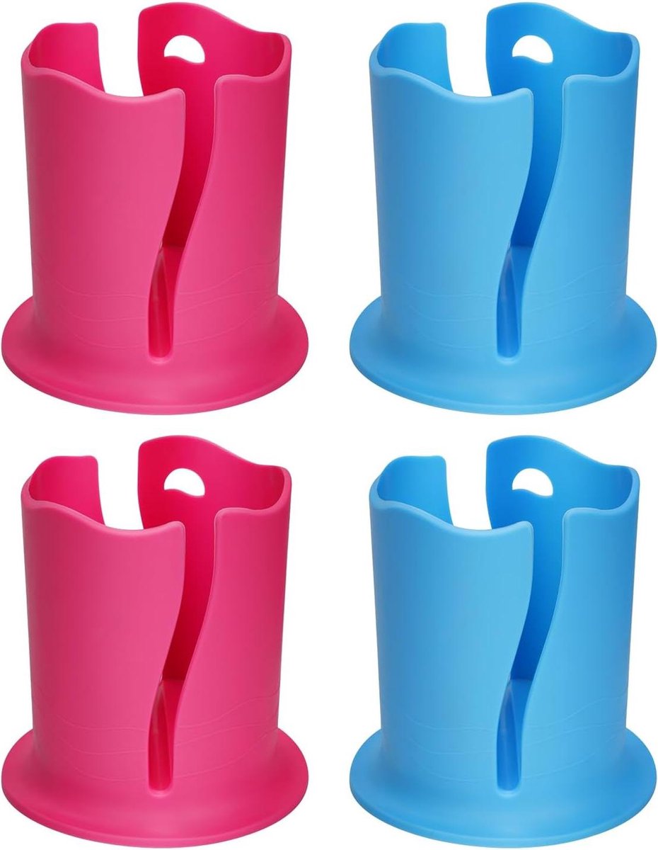 Allecto Plus - Bekerhouder voor Paddle Board en Kajak - Anti-Omvallen - Waterfleshouder - Visaccessoires - Blauw Roze