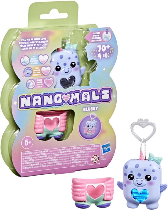 Nano-mals Blubby de Narwal - elektronisch - meer dan 70 reacties - interactief