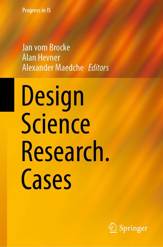 Design Science Research Cases - cover