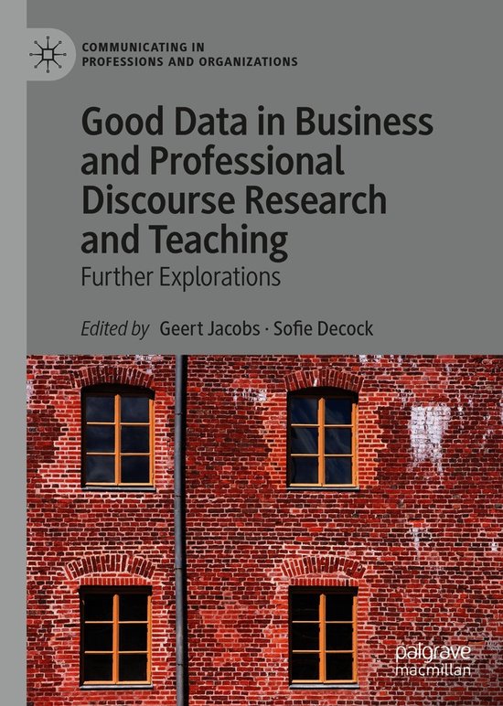 Good Data in Business and Professional Discourse Research an ... - cover