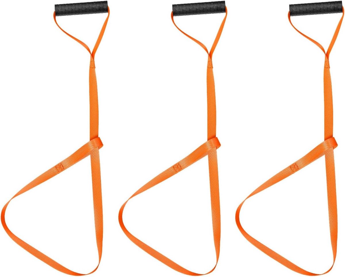 Allecto Plus - Deer Drag Rope Oranje - Hertentrekkerharnas - Zelfsluitende Lus - Hertensleeptouw - Jachtaccessoires - Heren Jagen
