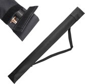 Allecto Plus - Sac à dos noir portable pour queues de billard - Comprend huit sacs universels pour queues de billard - Sac de rangement pour queues de billard - Sac pratique pour queues de billard - 1 pièce