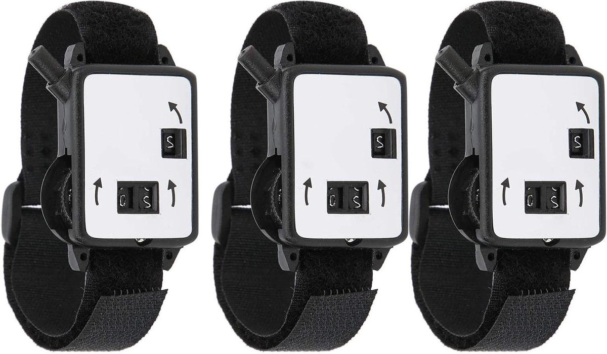 Allecto Plus - Golf Resultaat Calculator Horloge voor Golfliefhebbers - 3 stuks