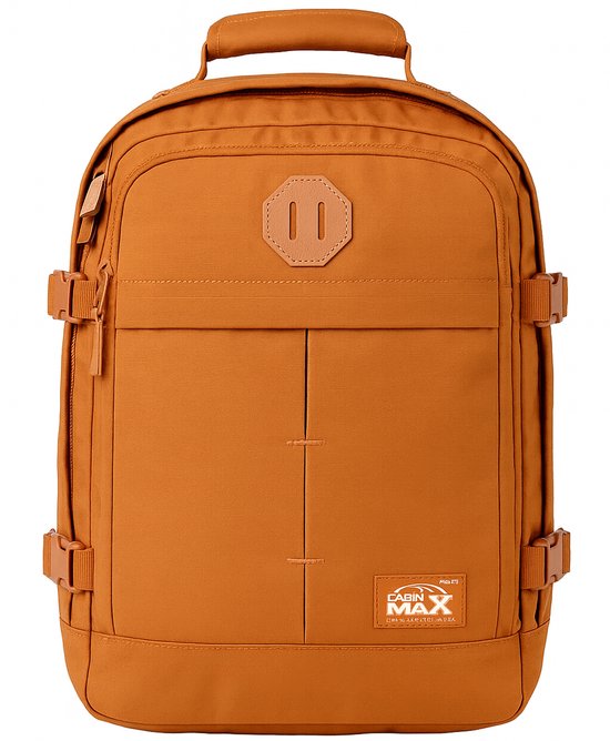 CabinMax Metz Reistas – Handbagage 24L Wizz Air – Rugzak Transavia – Schooltas - 40x30x20 cm – Compact Backpack – Lichtgewicht – Terracota