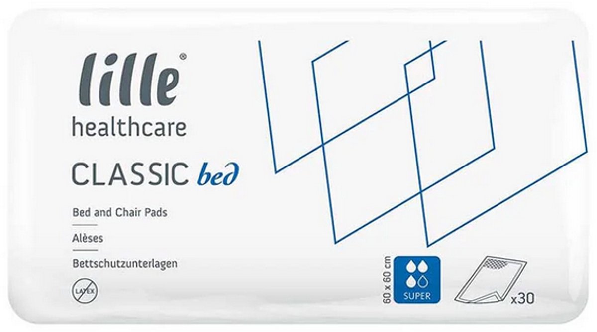 Lille Classic Bed Super 60 x 60 cm - 6 pakken van 30 stuks