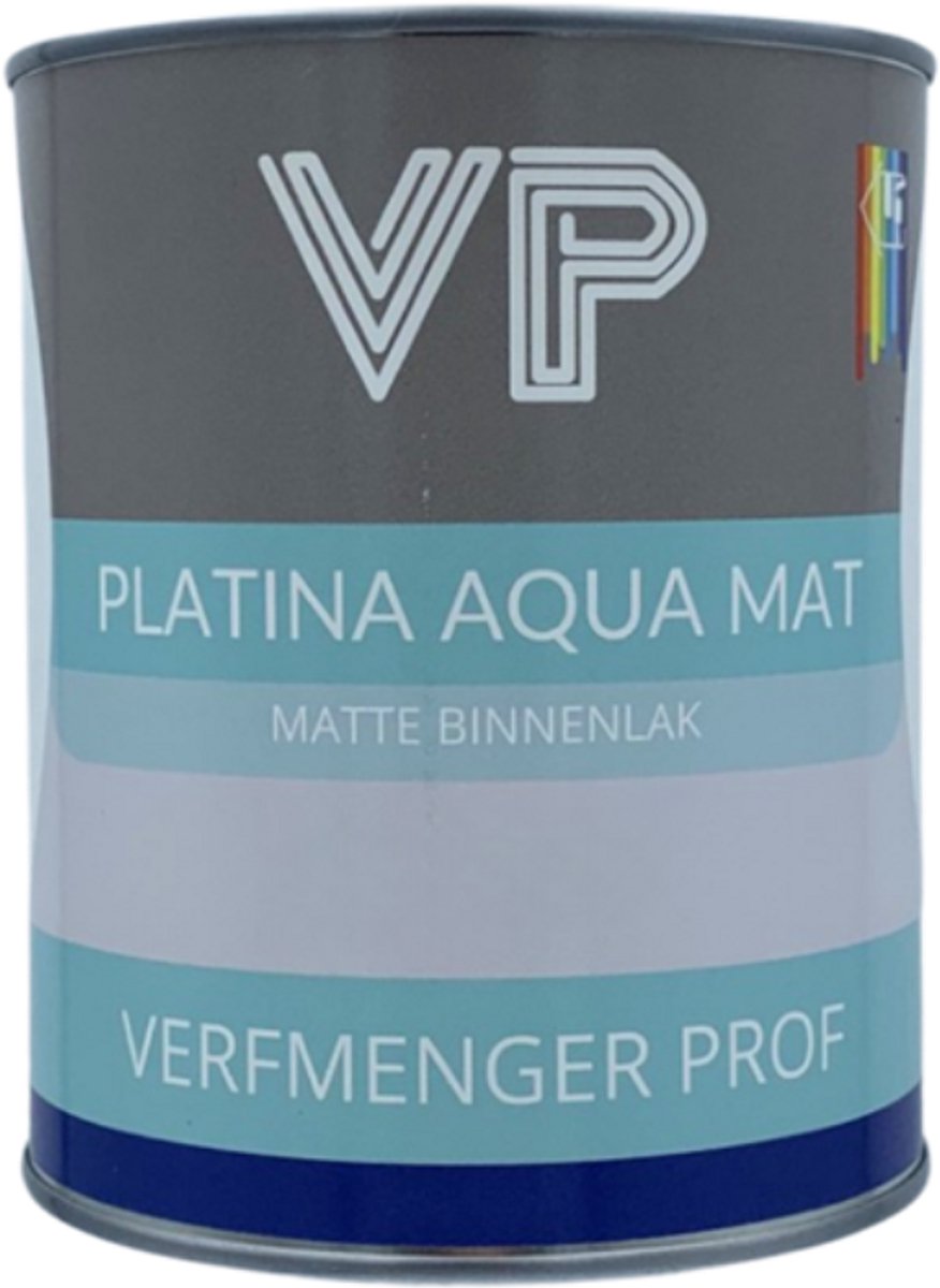 VP Platina Aqua Mat 1 liter RAL 9001 Mengkleur