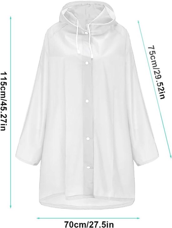 Regenponcho voor wandelen kinderen MH100