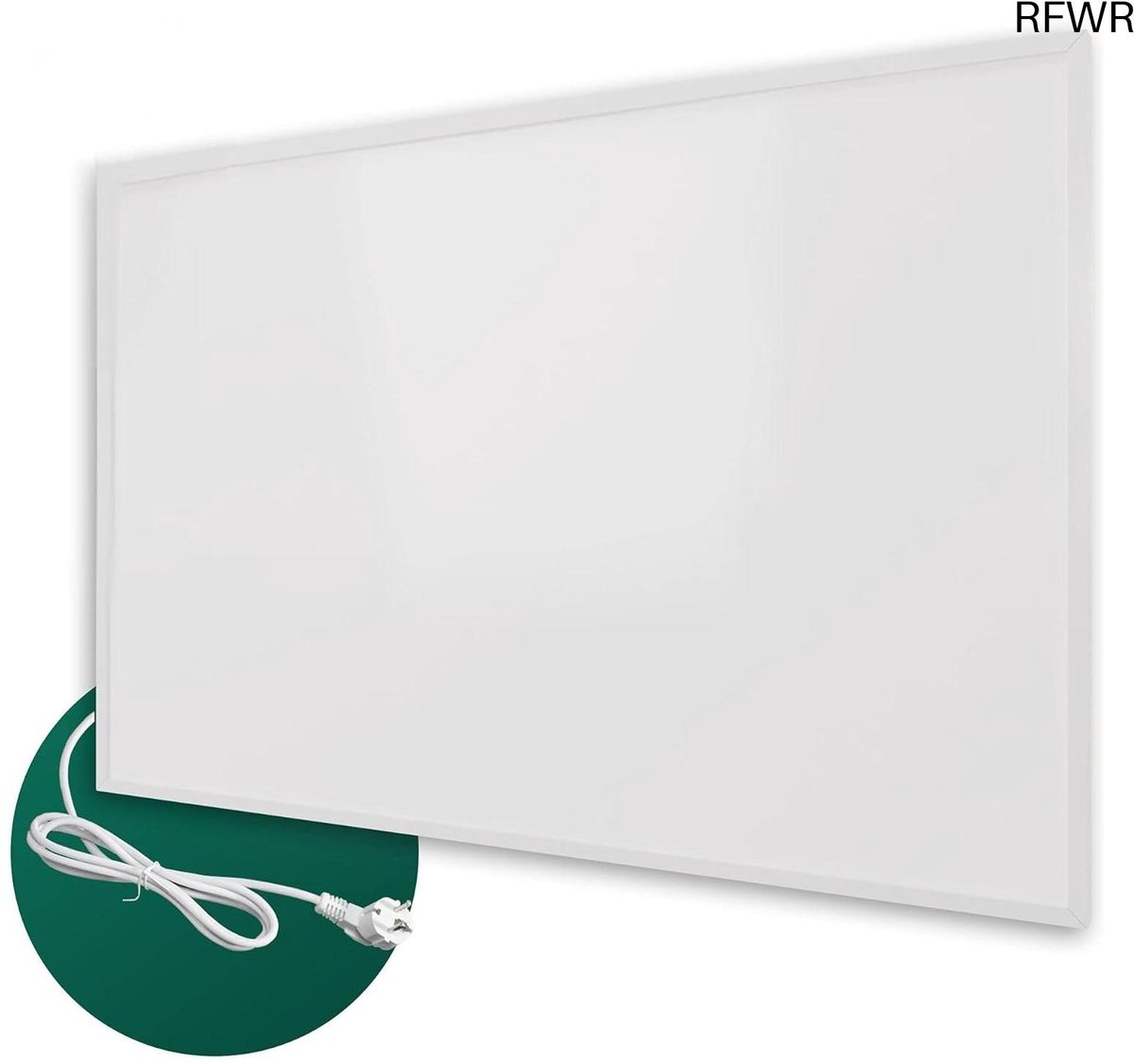 RFWR® Infraroodverwarming 600 Watt - Energiezuinige Wandverwarming voor Flexibel Gebruik