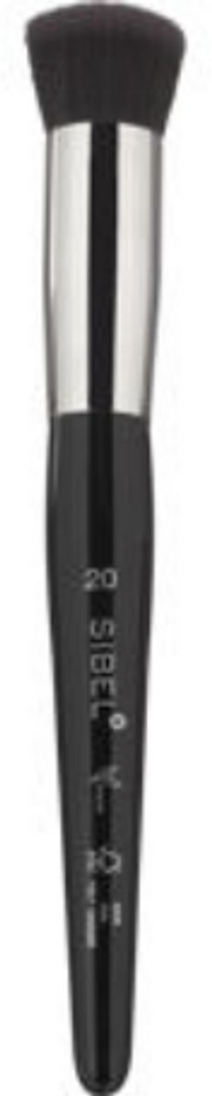 Sibel Vegan Foundation Brush 20 Rond Platte Top