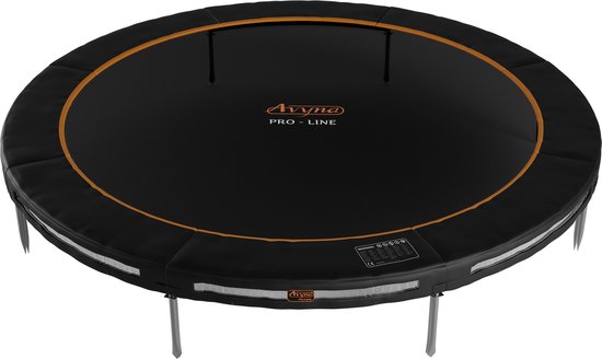 Avyna InGround Trampoline Ø365 cm – Zwart – Rond – Premium Ingraafmodel