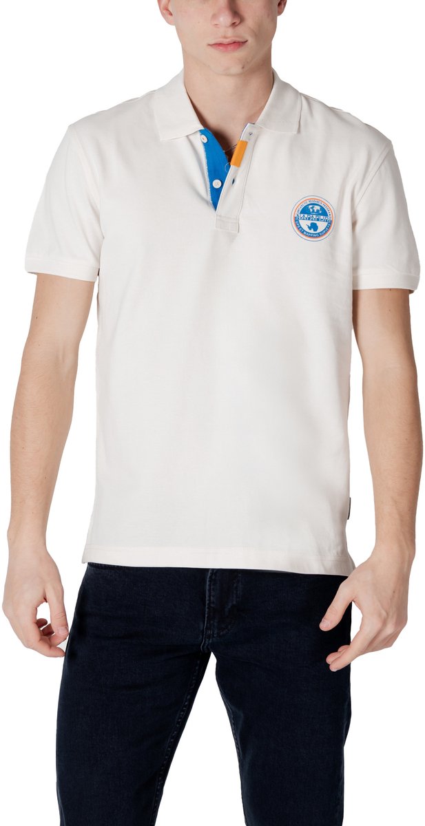 Antarctica Polo Shirt Classic Fit Wit