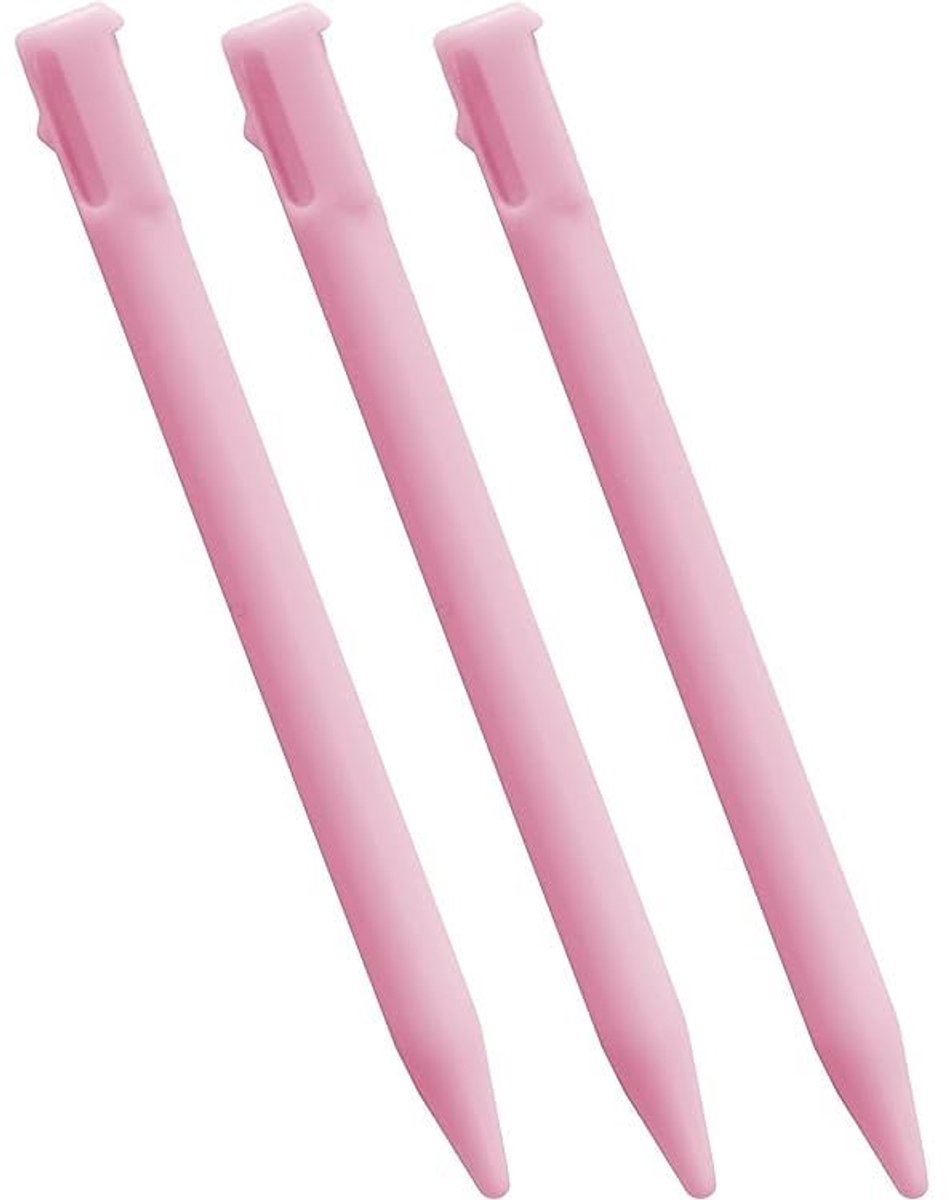 3x Stylus pen geschikt voor Nintendo 3DS Roze