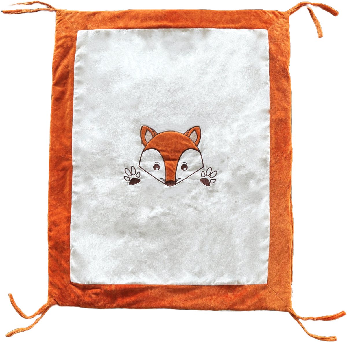 Vos - Parktapijt - Boxkleed - 95x75 cm - zachte pluche