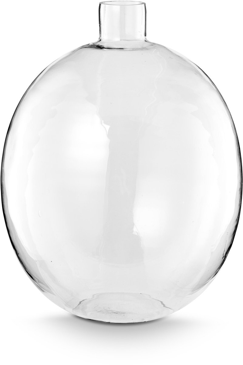 vtwonen - Basic - Vaas - Transparant - Glas - 26,5x34,5cm