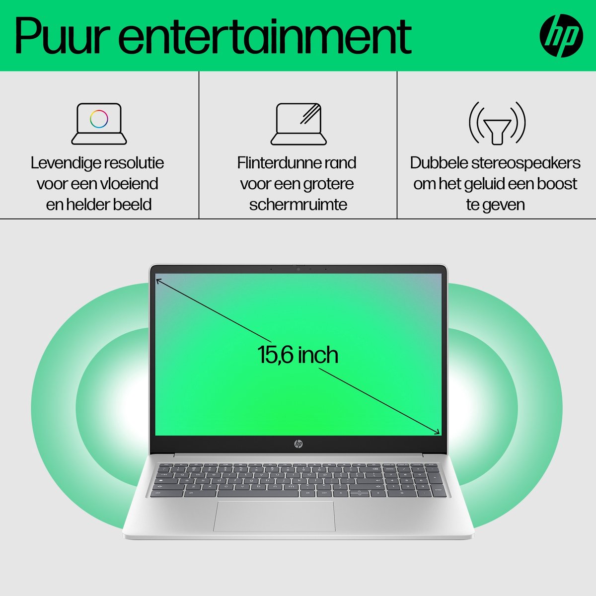 HP Chromebook 15a-nb0714nd - 15.6 inch — afbeelding 4