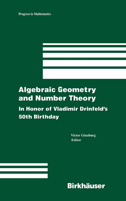 Progress in Mathematics- Algebraic Geometry and Number Theory ...